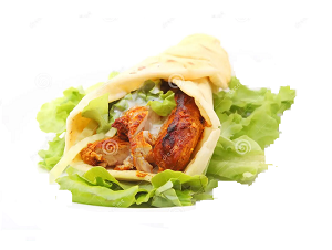Tandoori Chicken Wrap 